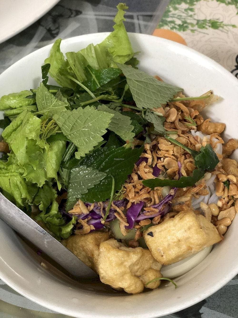 Bao An Vegan offers a wide range of vegan version for Hanoi street food