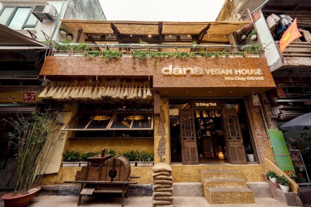 Dana Vegan House is a charming vegan bistro that focuses on traditional flavors served in a home-style setting