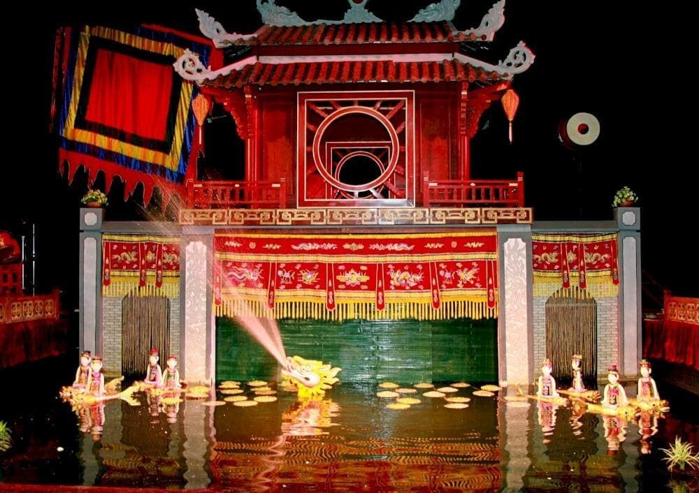 Attending a water puppet show in Hanoi is a unique and unforgettable experience