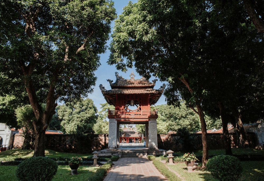 The Temple of Literature honors Vietnam’s scholarly traditions as the site of the country’s first university (Source: Canva)