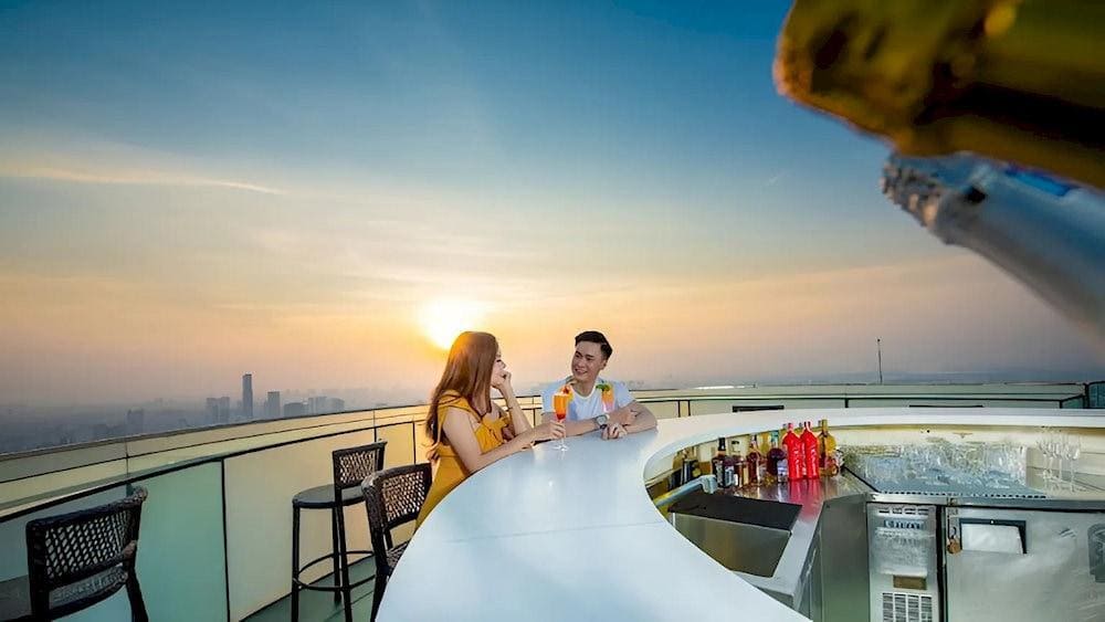 Top of Hanoi’s sunset view is a must-see