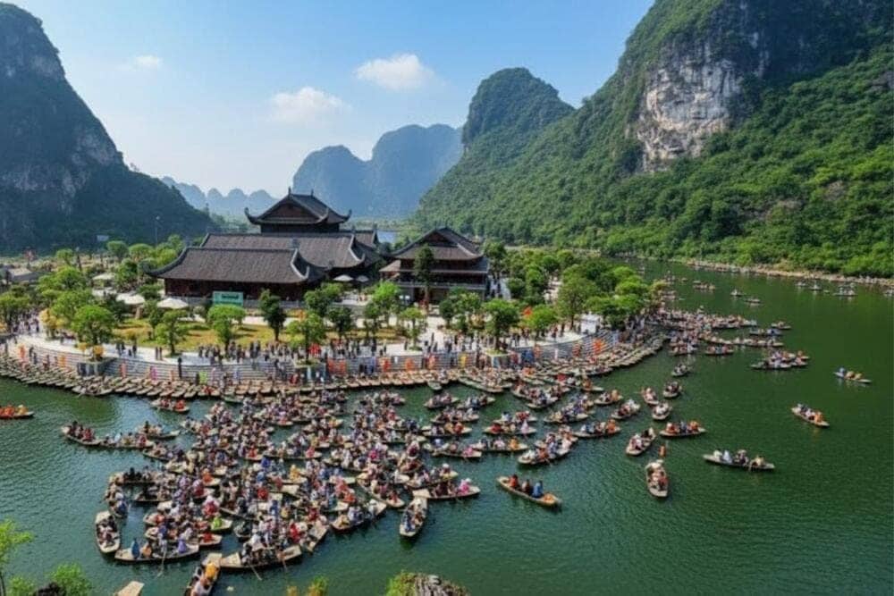 Kỳ nghỉ lễ này, Ninh Bình dự kiến sẽ đón rất nhiều du khách tham quan.