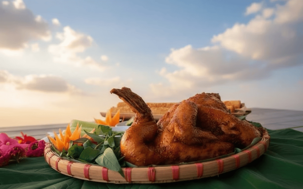 Gà đồi Tam Đảo nướng