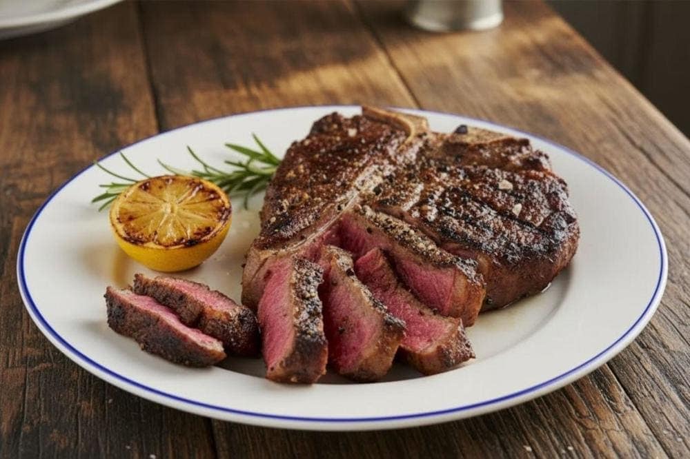 Món bò tái kiến đốt Tam Đảo