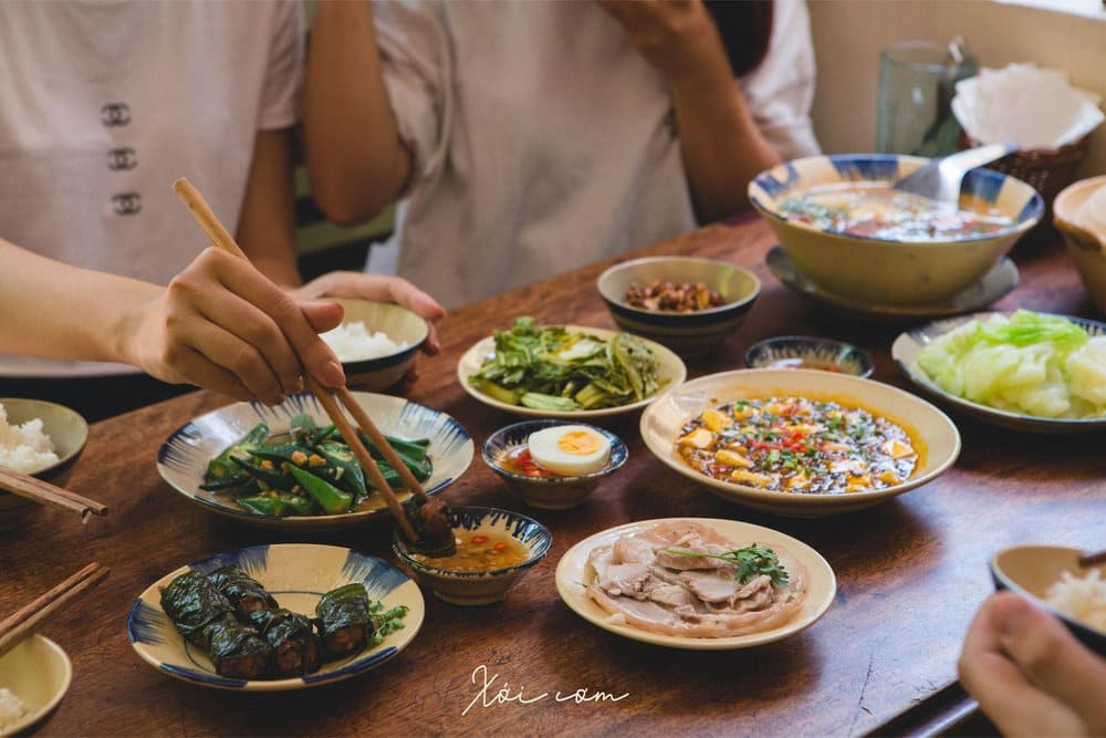 Menu của Xới Cơm được cập nhật theo ngày với những món cơm nhà đúng chất (Nguồn: Xới Cơm)