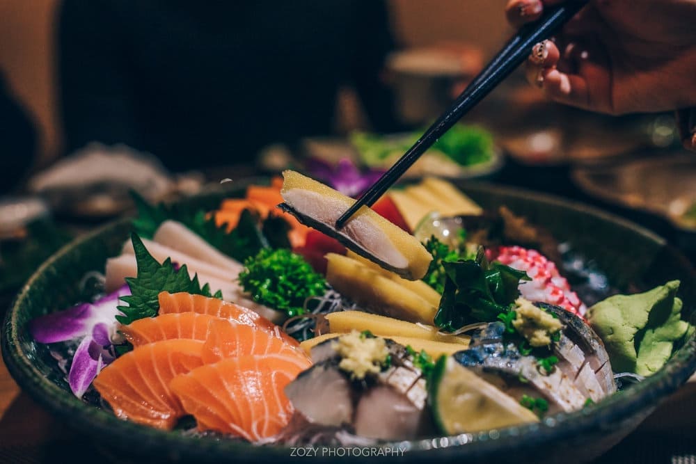 Menu tại đây cho phép bạn khám phá 34 loại sashimi và 56 loại sushi khác nhau, tất cả đều làm từ nguyên liệu tươi trong ngày (Nguồn: Tamaya Sushi)