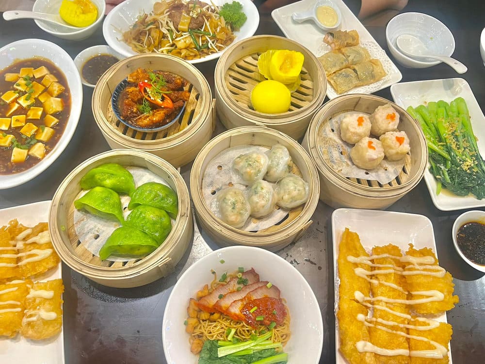 Thực đơn của FungHa Dimsum mang đậm hương vị châu Á với các món dimsum truyền thống và mì tươi (Nguồn: FungHa Dimsum.)