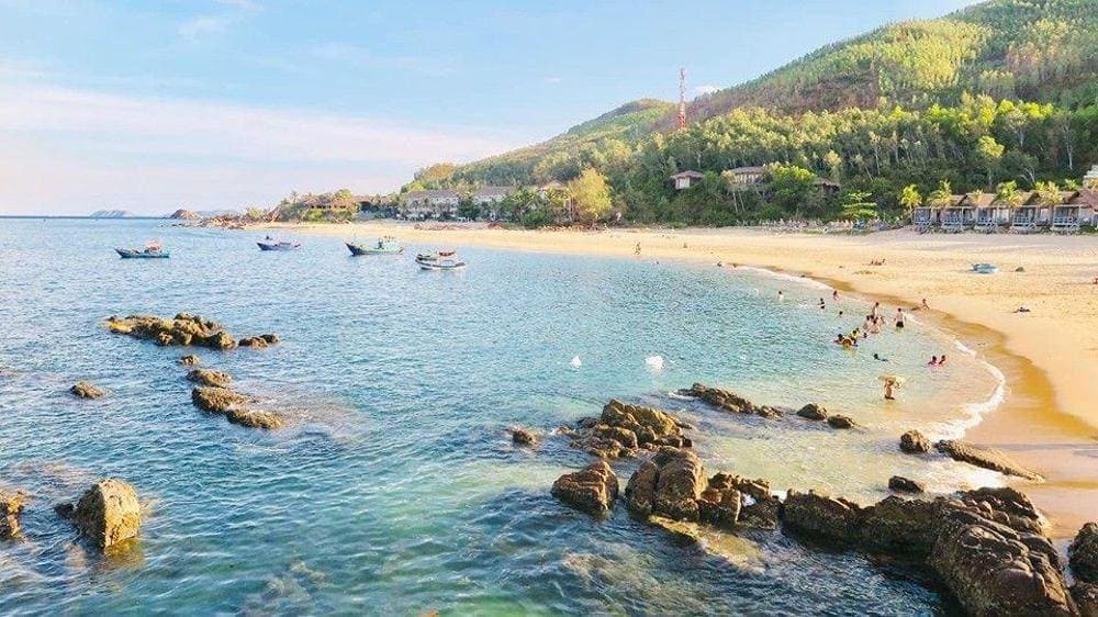 Khung cảnh hoang sơ tại Bãi Bàng