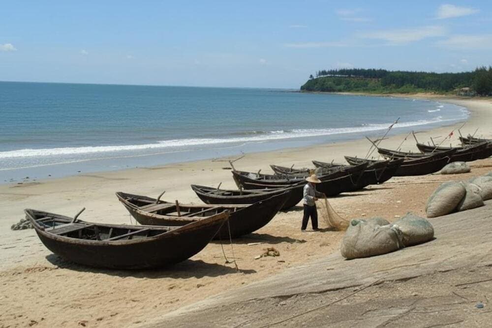 Bãi biển Quất Lâm là điểm đến thú vị tại Nam Định mà bạn không thể bỏ qua