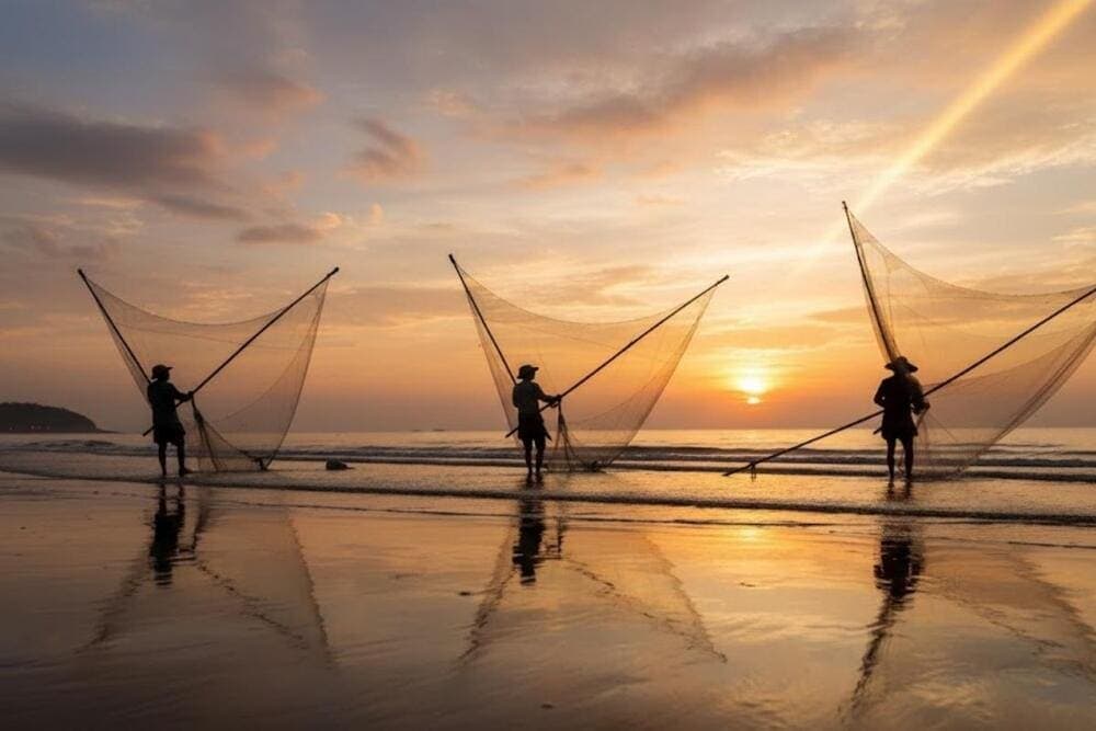 Đừng bỏ lỡ cảnh bình minh và hoàng hôn yên bình tại Quất Lâm