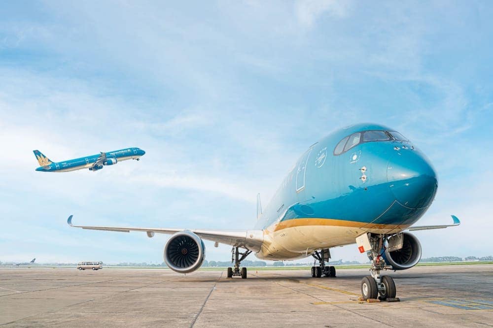 Máy bay là phương tiện di chuyển thuận tiện, là lựa chọn của nhiều du khách (Nguồn: Vietnam Airlines.)
