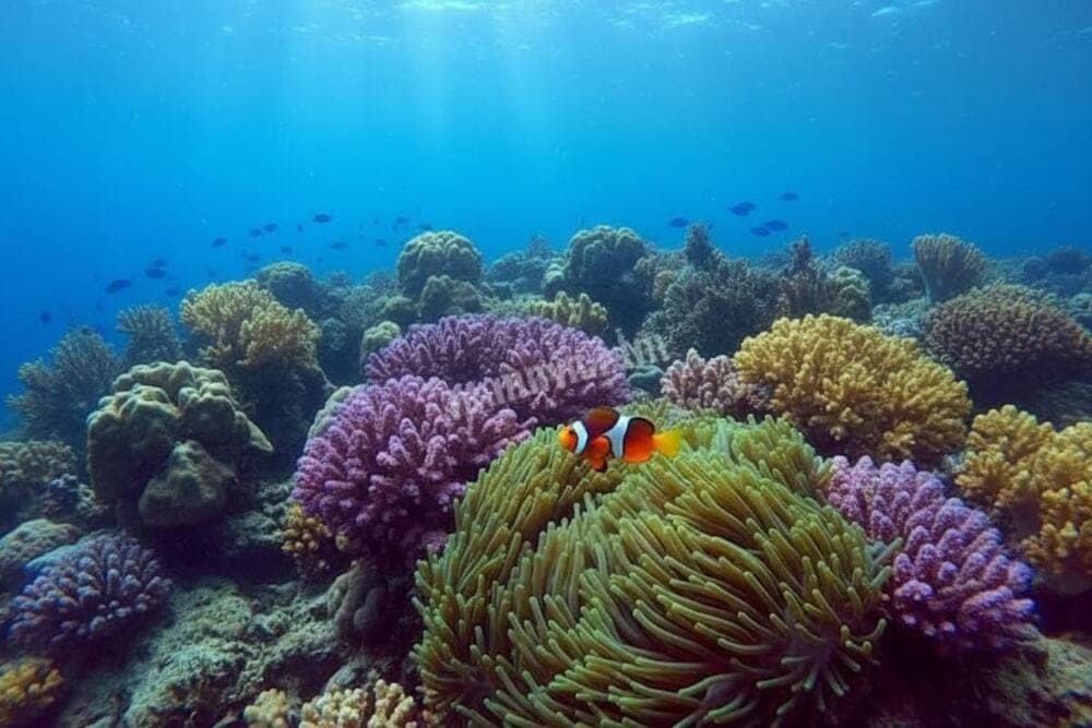 Lặn ngắm san hô cũng là một trải nghiệm thú vị khi đến Bãi Rạng.