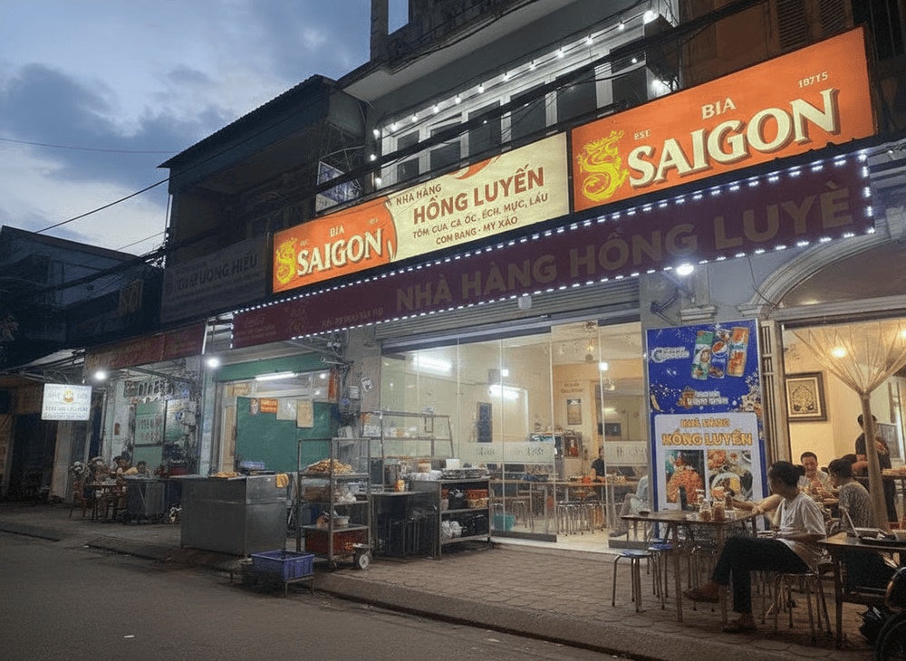 Nhà hàng bánh tôm Hồng Luyến