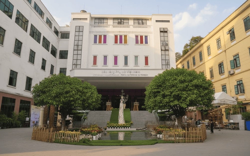 Bảo tàng Phụ nữ Việt Nam tọa lạc ngay tại trung tâm Hà Nội