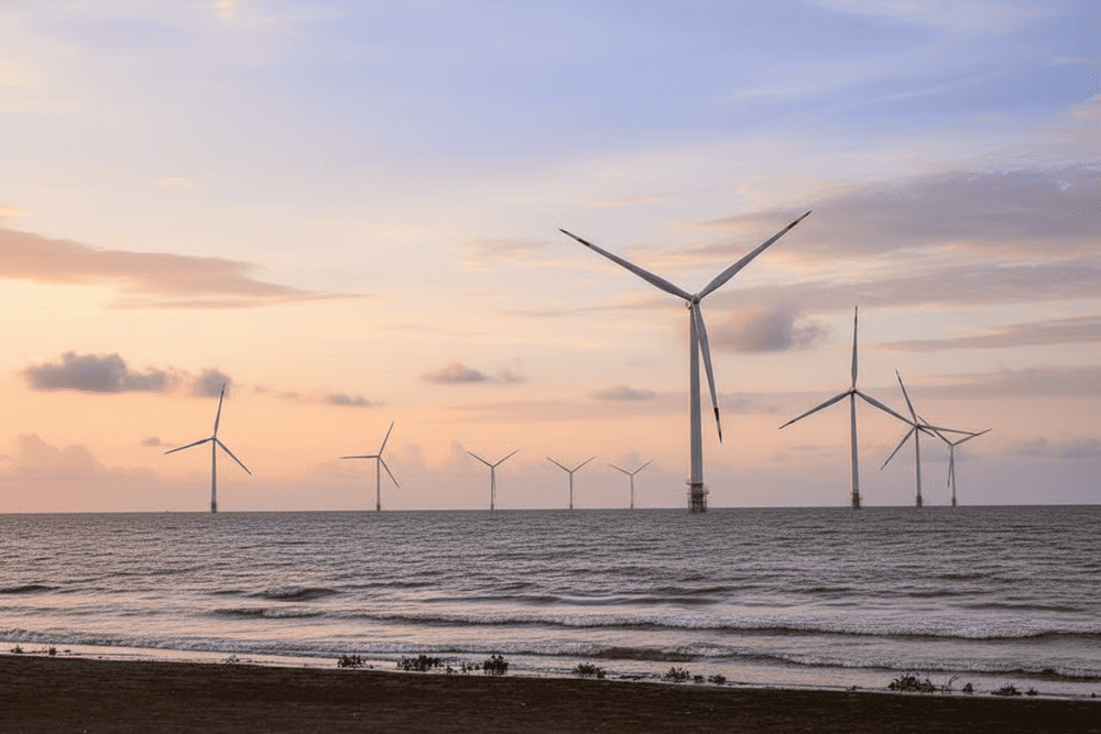 Cảnh biển nên thơ, yên bình đậm chất miền Tây