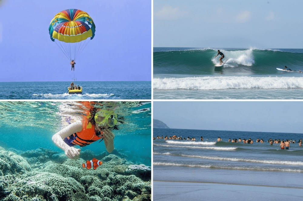 Một số hoạt động tại biển Bắc Mỹ An.