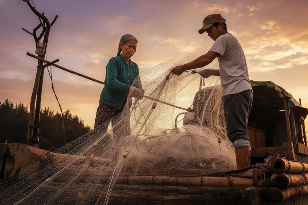 Đến Hải Hòa bạn có thể khám phá cuộc sống của làng chài địa phương.
