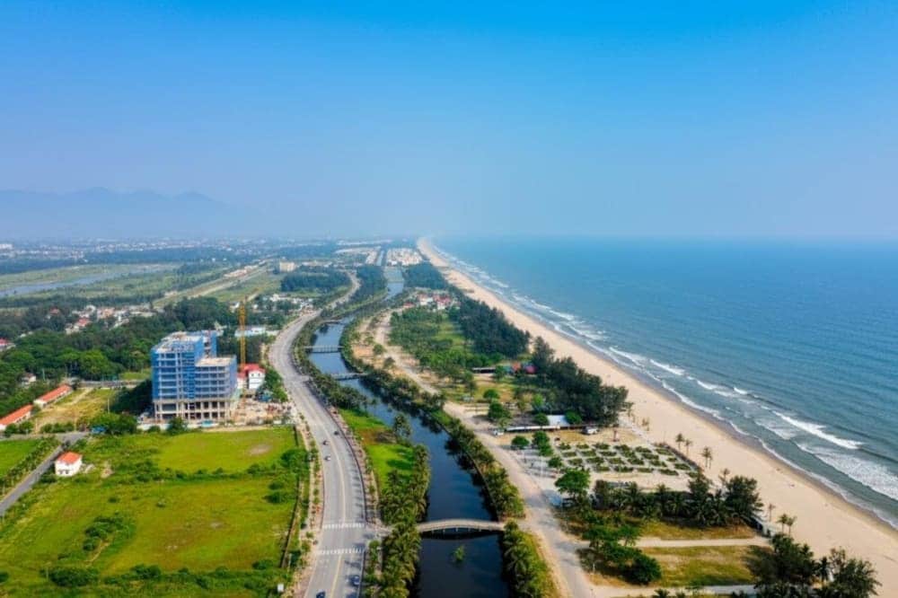 Biển Xuân Thành là nơi lý tưởng để tìm về với thiên nhiên và sự thư thái trong tâm hồn