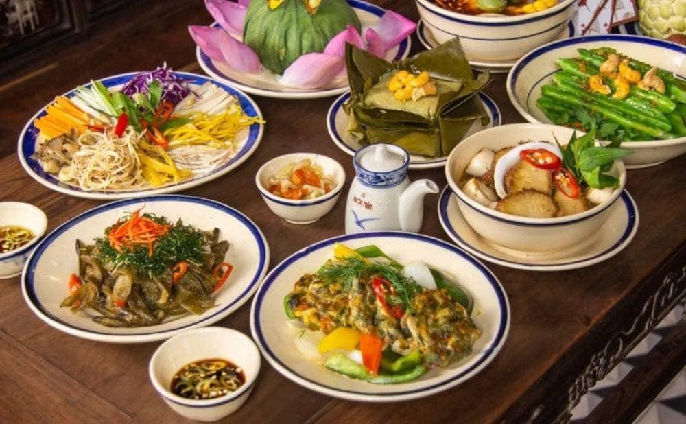 Mỗi món ăn đều được chăm chút từ nguyên liệu đến hương vị, là lựa chọn lý tưởng cho những tín đồ yêu thích ẩm thực chay thanh đạm