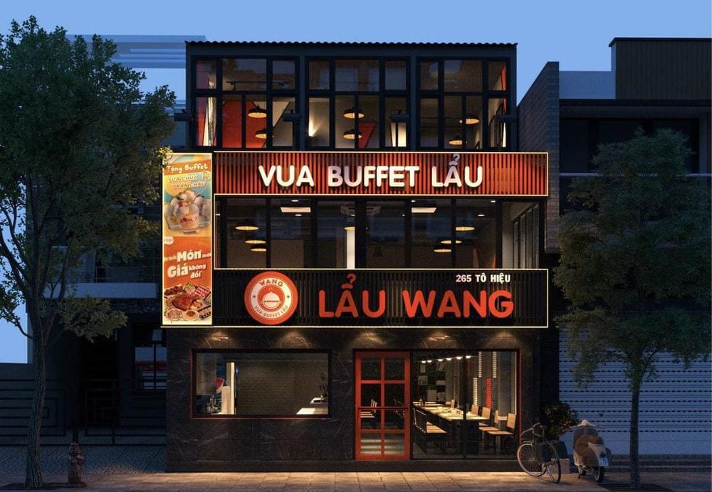 Hệ thống buffet giá hợp lý cho học sinh sinh viên