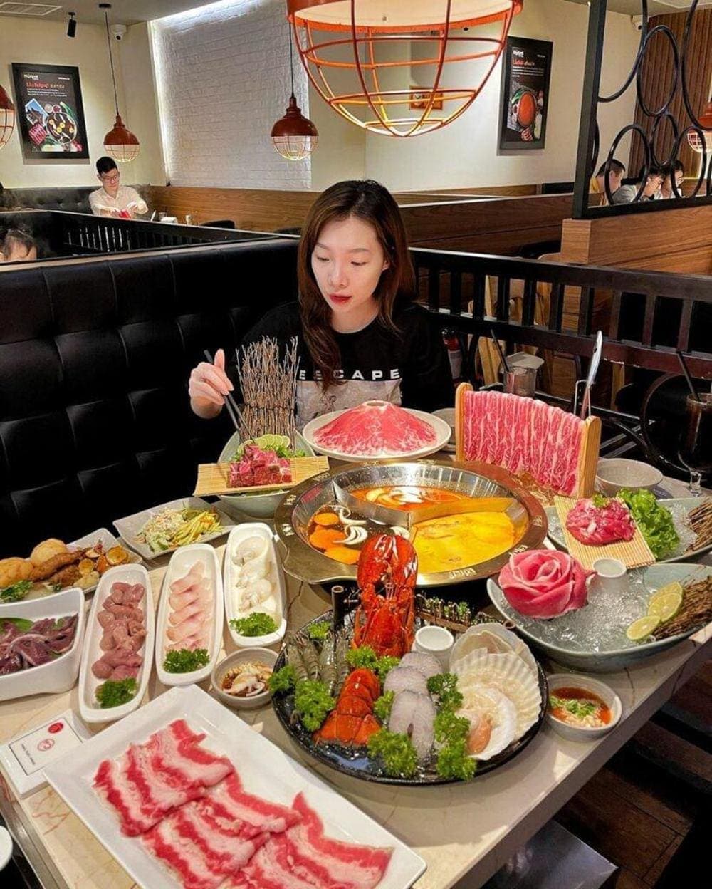 Hội tụ nhiều nền ẩm thực từ Thái Lan, Trung Quốc, Nhật Bản, Hàn Quốc