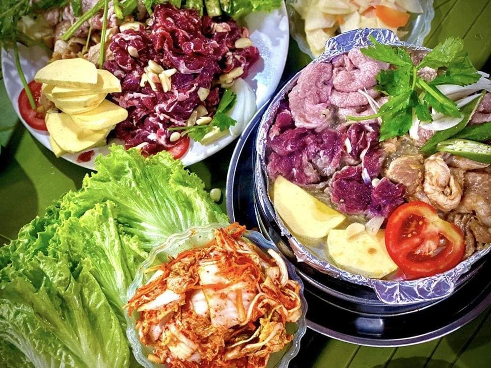 Hương vị nướng bơ chảo gang đặc trưng Hà Nội