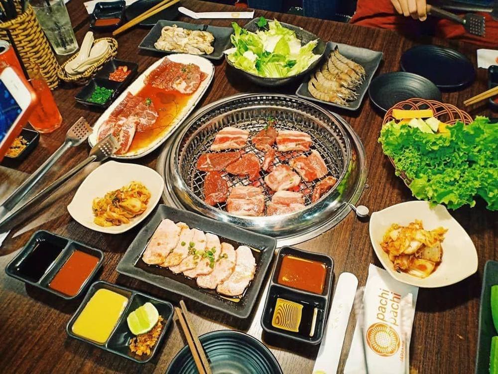 Quán phục vụ các món nướng và lẩu theo phong cách Nhật Bản