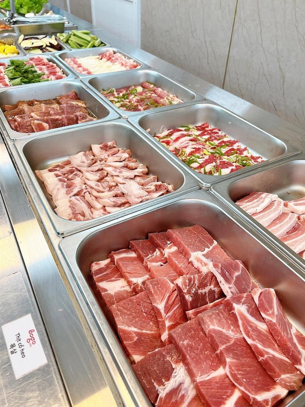 Thưởng thức buffet nướng Hàn Quốc ngon 