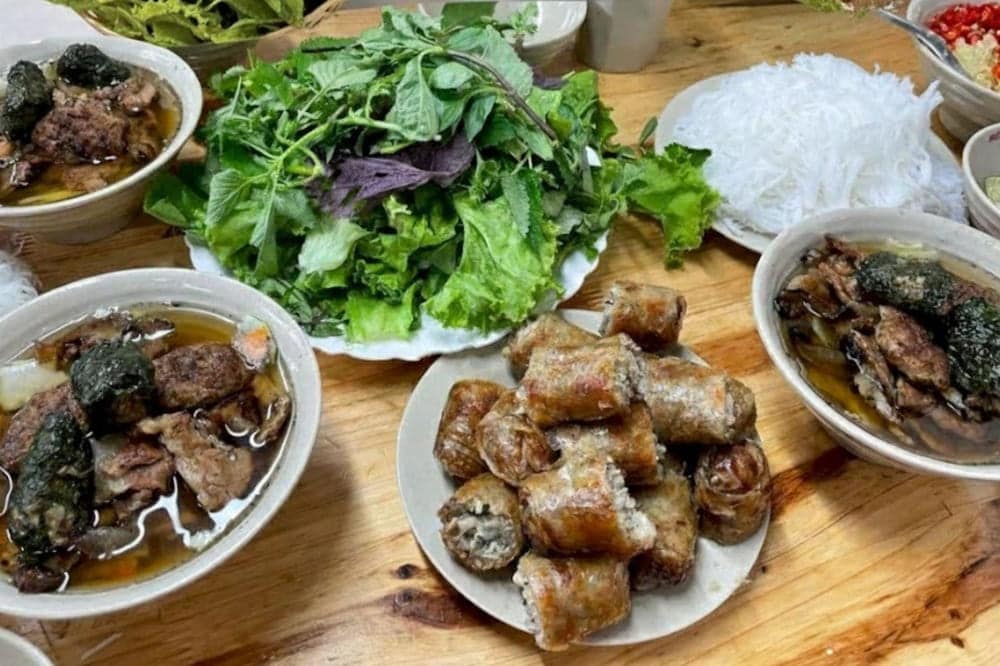 Bún chả quán Đắc Kim