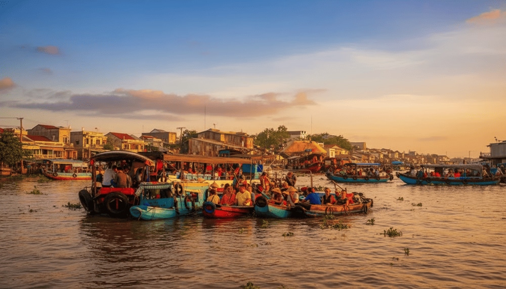 Chợ nổi Phong Điền