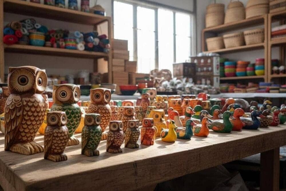 Các sản phẩm quà lưu niệm đặc sắc tại chợ đêm Phú Quốc.