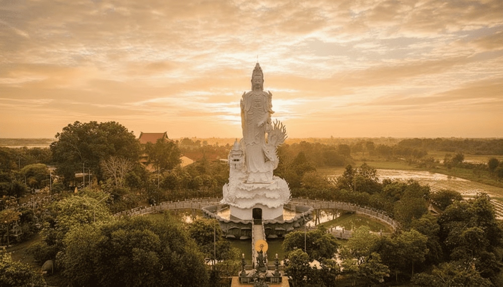 Diện mạo khang trang của chùa Gò Kén ngày nay