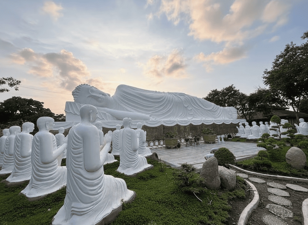 Không gian thanh tịnh trong chùa