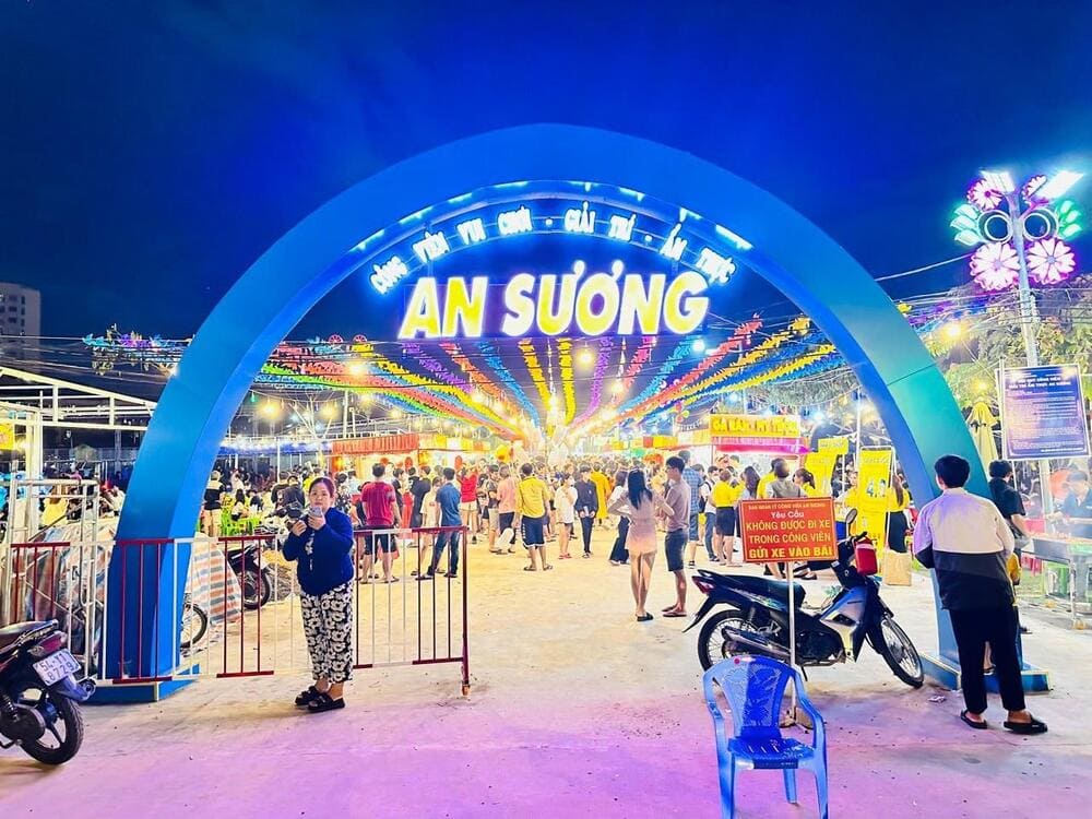 Kết hợp ghé thăm Công viên An Sương sau khi viếng Chùa Lá – không gian xanh lý tưởng để thư giãn giữa lòng Gò Vấp