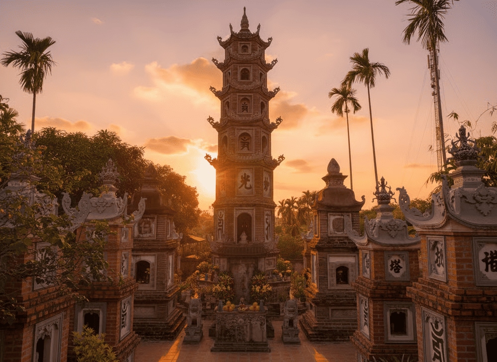 Chùa Hoằng Ân là một trong những cổ tự lâu đời ven Hồ Tây, Hà Nội