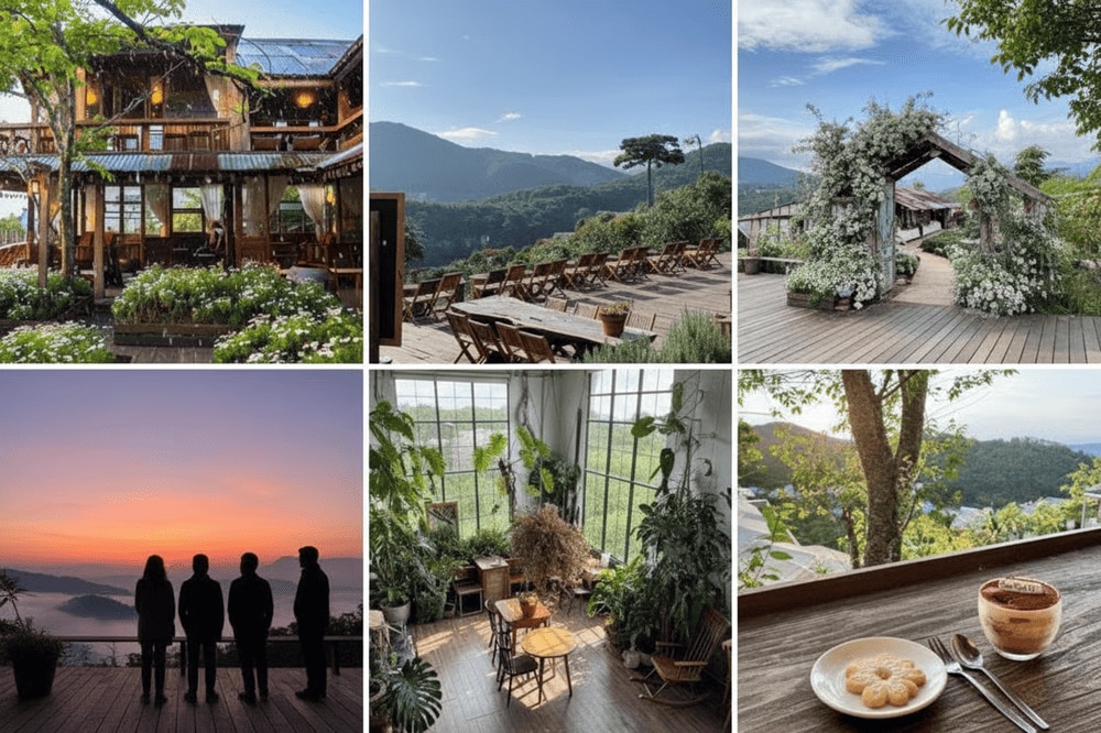 Các quán cafe có không gian đẹp, thỏa sức “sống ảo”