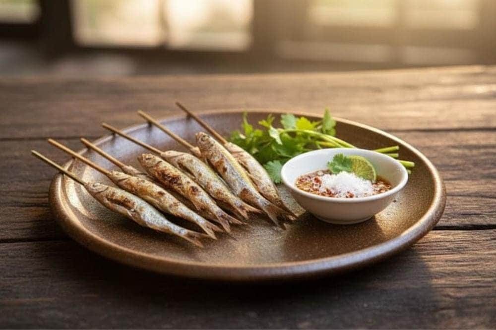 Cá nướng Ba Bể có vị ngọt, thơm, thịt cá trắng vô cùng hấp dẫn thực khách.