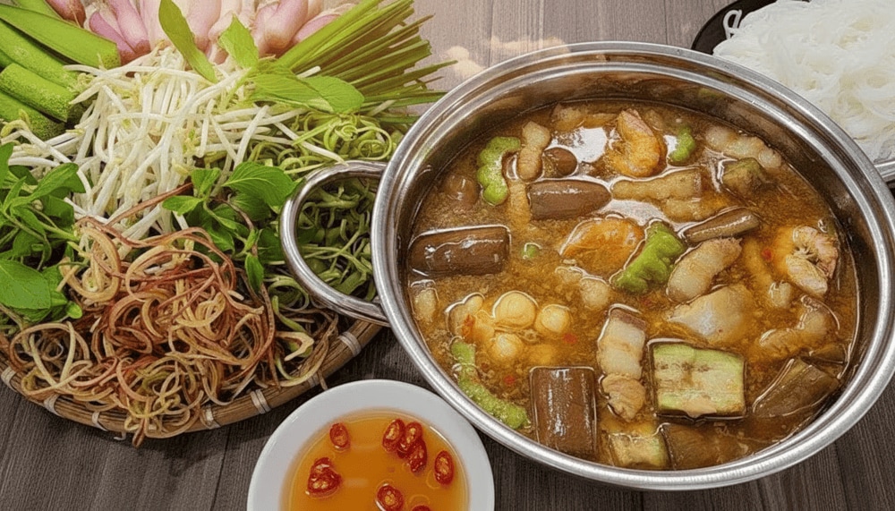 Lẩu mắm Bạc Liêu