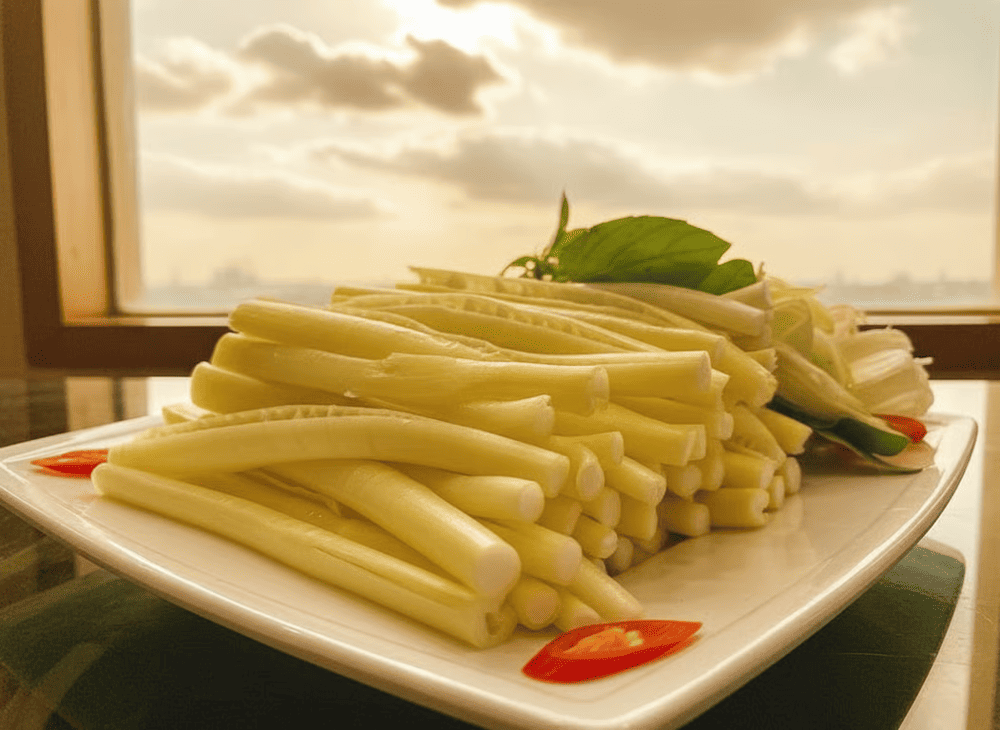 Năn bộp là món ăn dân dã của miền Tây