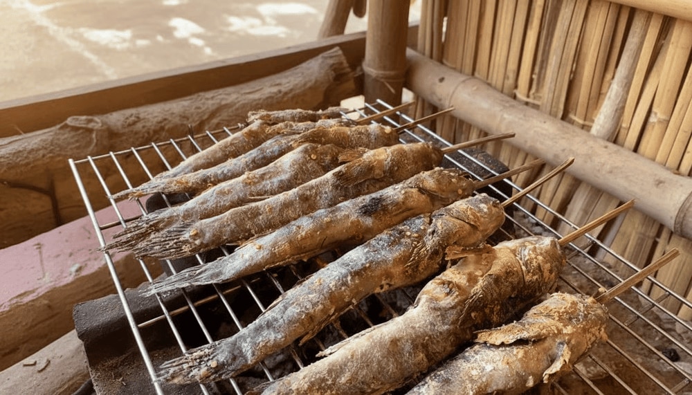 Vị cá tươi ngon, được nướng thơm lừng, mang lại một trải nghiệm ẩm thực khó quên