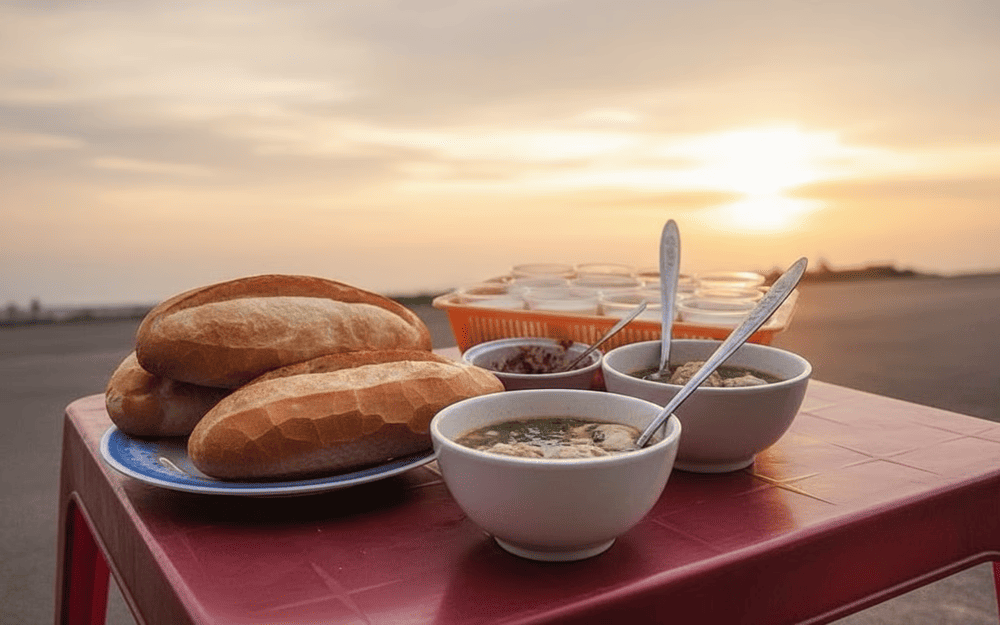 Bánh mì xíu mại là món ăn quen thuộc của nhiều du khách khi đặt chân đến Đà Lạt