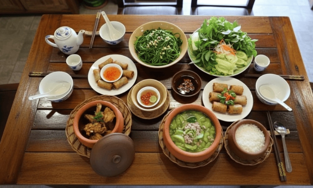 Cơm niêu dẻo thơm, có lớp cơm vàng giòn dưới đáy khi kết hợp cùng các món kho hoặc xào tạo nên hương vị đậm đà, khó cưỡng