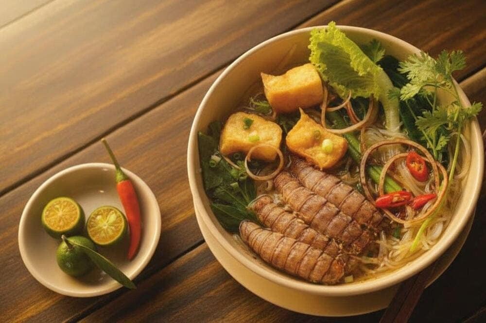 Đây là món ăn lý tưởng cho những ai yêu thích hải sản