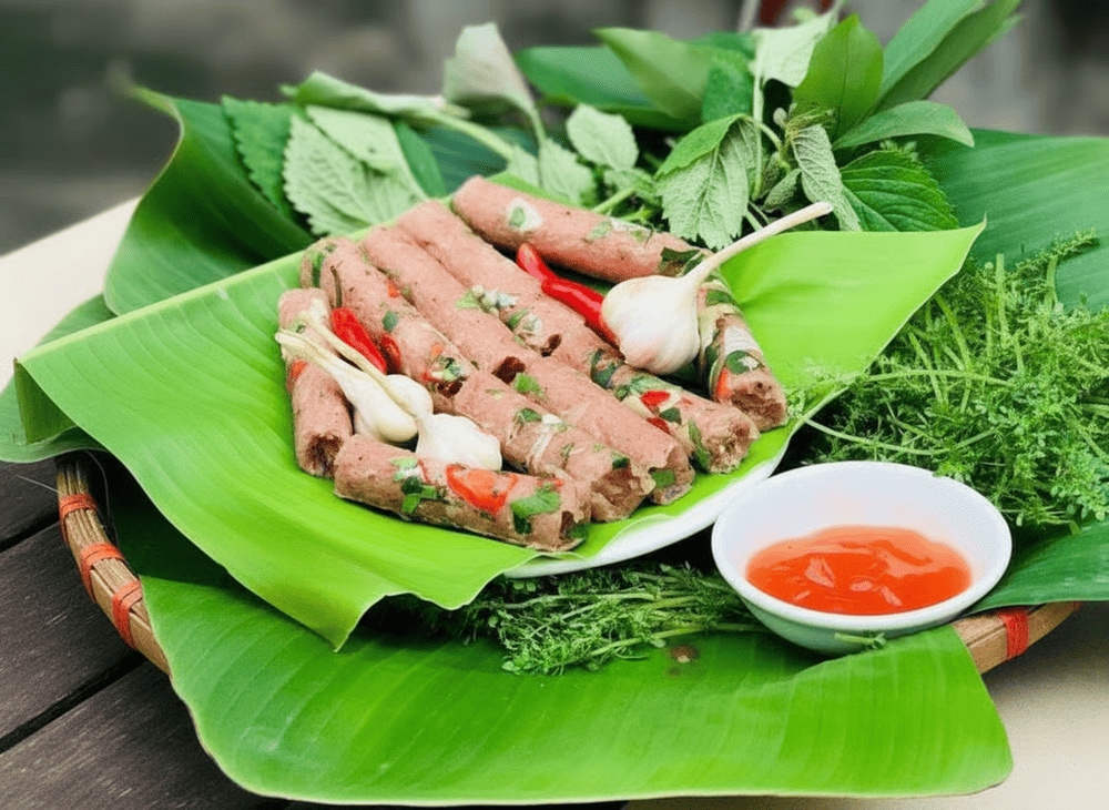 Món ăn này có vị chua, cay đặc trưng, rất thích hợp ăn với cơm hay dùng làm mồi nhậu