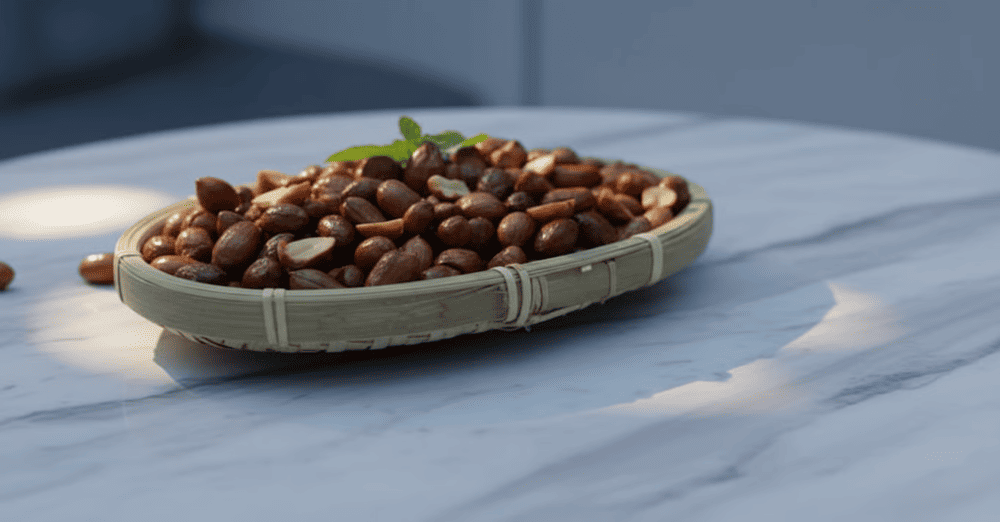 Lạc rang húng lìu