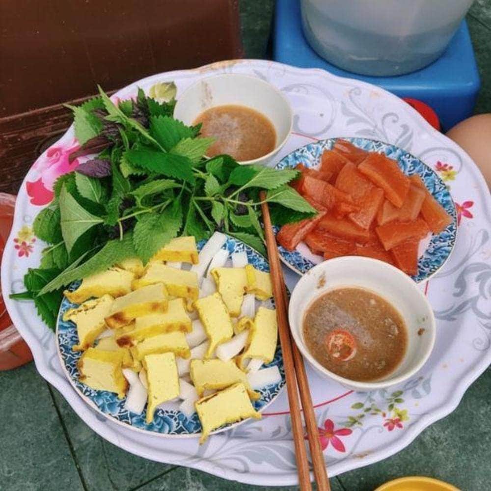 Đặc sản nộm sứa đỏ