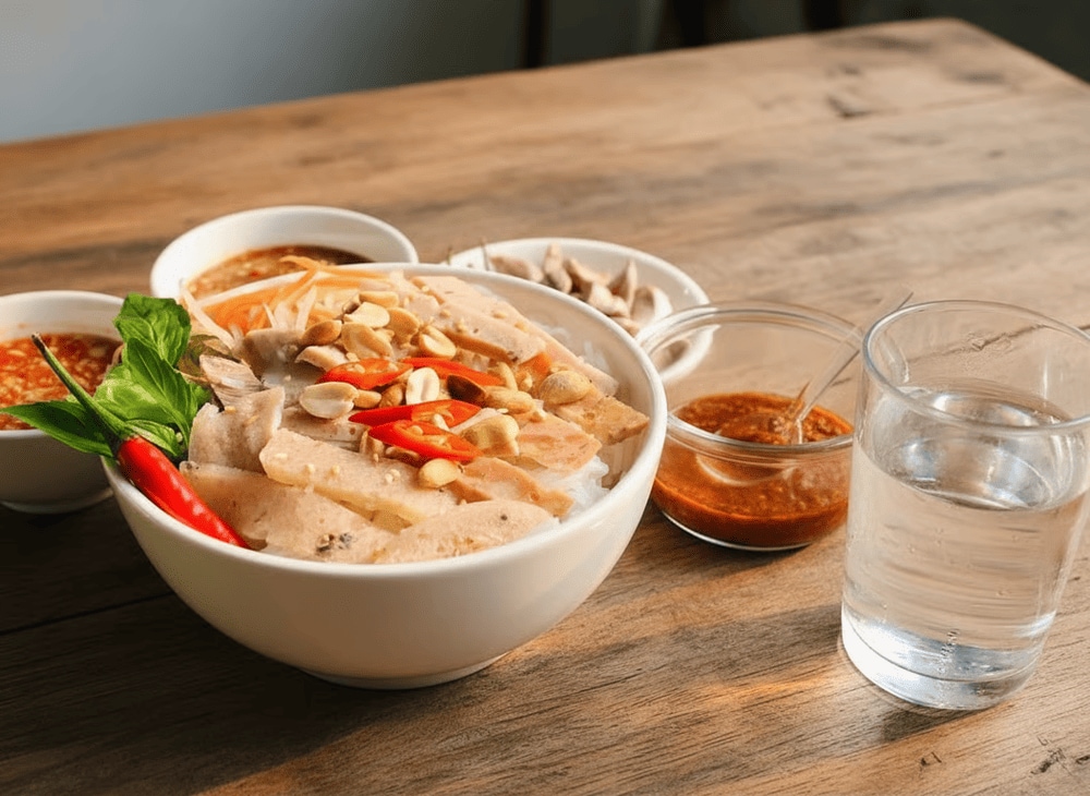 Bún mắm nêm Huế