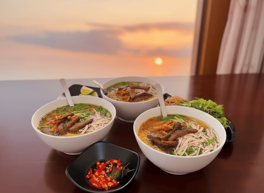 Bún thang lươn Phố Hiến