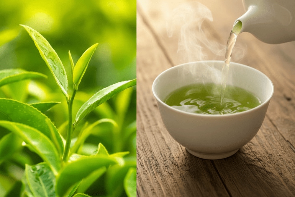 Chè xanh cây cổ thụ