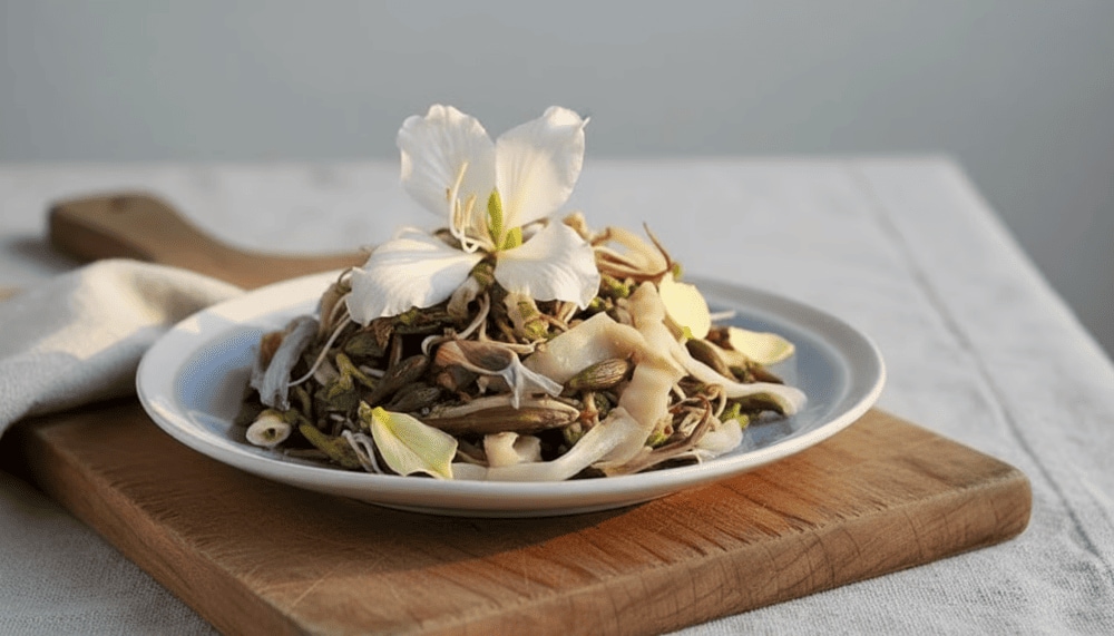 Măng đắng nộm hoa ban